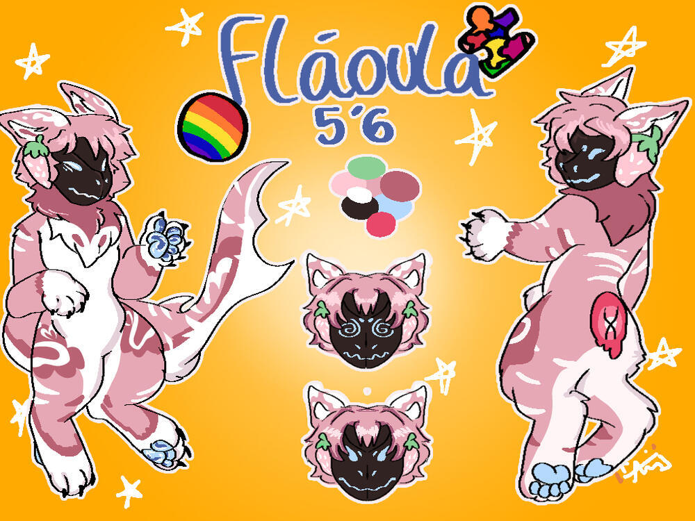 This was made by Kurorawr over on discord! Also my first ref sheet!