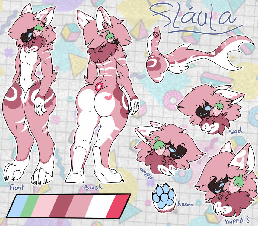 This was made as an "update" refsheet!